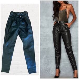 Mistress Rocks Flourish vegan leather pants